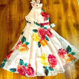 Laundry halter dress